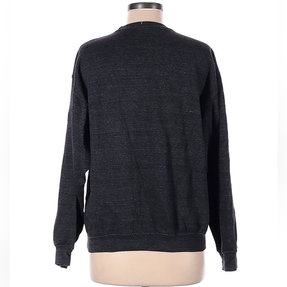 Charcoal Dark Gray Brooklyn Sweatshirt Size M - Picture 2 of 2